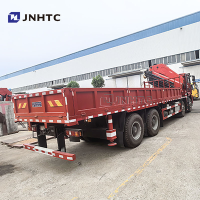 Shacman M3000 8x4 Heavy Cargo Hydraulic Truck Crane Shenbai 25Ton 30Ton 35Ton Folding Boom Truck Mounted Crane Untuk dijual