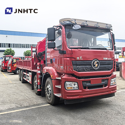 Shacman M3000 8x4 Heavy Cargo Hydraulic Truck Crane Shenbai 25Ton 30Ton 35Ton Folding Boom Truck Mounted Crane Untuk dijual