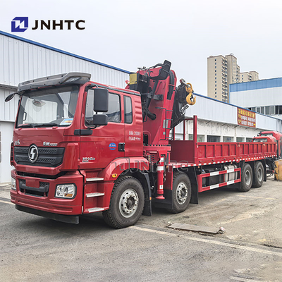 Shacman M3000 8x4 Heavy Cargo Hydraulic Truck Crane Shenbai 25Ton 30Ton 35Ton Folding Boom Truck Mounted Crane Untuk dijual
