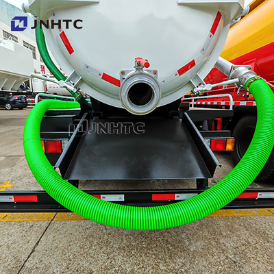 Merek Truk Penyedot Limbah Warna Disesuaikan 15cbm Truk Limbah Vakum 160hp Truk Pembersih Limbah Harga besar