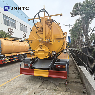 Shacman L3000 4*2 Truk Penyedot Air Limbah Tekanan Tinggi Vacuum Fecal Suction Jetting Sewer Cleaning Truck