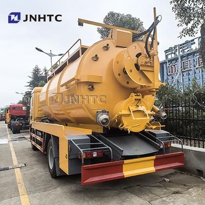 Shacman L3000 4*2 Truk Penyedot Air Limbah Tekanan Tinggi Vacuum Fecal Suction Jetting Sewer Cleaning Truck