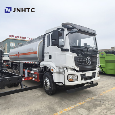 SHACMAN M3000 6X4 GasolineOil Transport Truck 20000L Tank Bahan Bakar Truck Dengan Dispenser