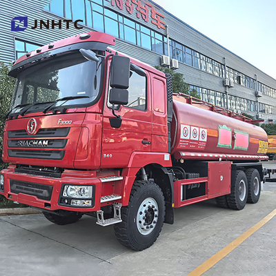 Kondisi baik Shacman F3000 20000 liter Tanker truk 6x4 10 Wheeler 380hp Euro2 6*4 Shacman Oil Fuel Tank Trucks Di stok