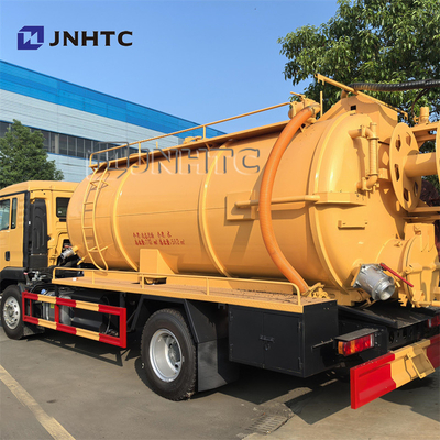 NEW HOWO TX truk penghisap limbah 15cbm Septik Fekal Tangki Penghisap Vacuum Tanker truk harga