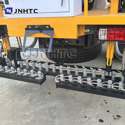 HOWO 4X2 Trailer konstruksi jalan aspal truk distributor dengan semprotan bar untuk aspal priming