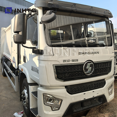 New Shacman 4X2 5 Ton 6 Wheel Compactor Truk Sampah Kualitas Tinggi