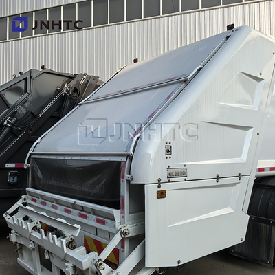 New Shacman 4X2 5 Ton 6 Wheel Compactor Truk Sampah Kualitas Tinggi