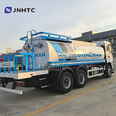 SHACMAN H3000 10 Roda 15CBM Water Bowser Truck Fire Sprinkler Truck Air