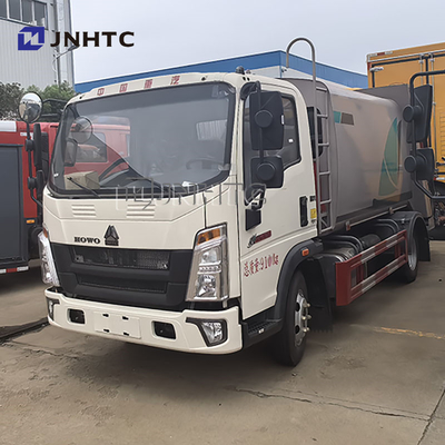 High Speed Baru HOWO 6 Roda 5-15cbm Trash Bin Membersihkan Truk Sampah