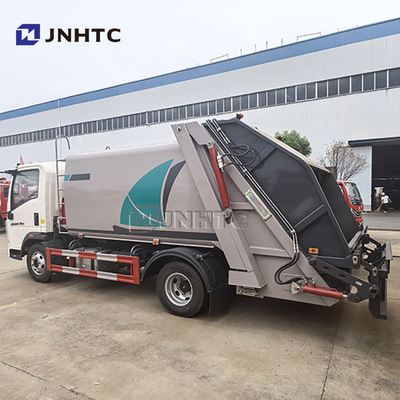 High Speed Baru HOWO 6 Roda 5-15cbm Trash Bin Membersihkan Truk Sampah
