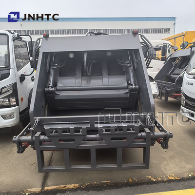 High Speed Baru HOWO 6 Roda 5-15cbm Trash Bin Membersihkan Truk Sampah