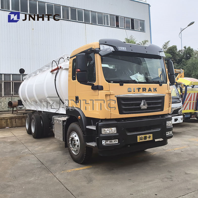 SITRAK Professional Small Vacuum Sprinkler Truck untuk Sanitasi Lingkungan Pembersihan Tekanan Tinggi