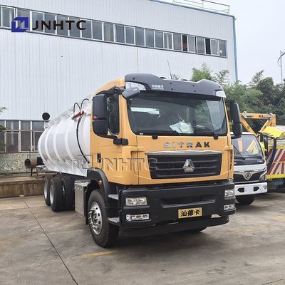 SITRAK Professional Small Vacuum Sprinkler Truck untuk Sanitasi Lingkungan Pembersihan Tekanan Tinggi