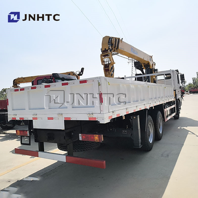 Heavy Duty Shacman F3000 6X4 Truk Kargo dengan Crane 5Ton hingga 50Ton Dump Truck
