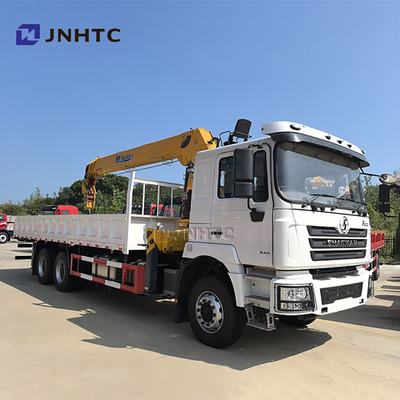 Heavy Duty Shacman F3000 6X4 Truk Kargo dengan Crane 5Ton hingga 50Ton Dump Truck
