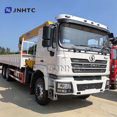 Heavy Duty Shacman F3000 6X4 Truk Kargo dengan Crane 5Ton hingga 50Ton Dump Truck