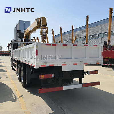 Heavy Duty Shacman F3000 6X4 Truk Kargo dengan Crane 5Ton hingga 50Ton Dump Truck