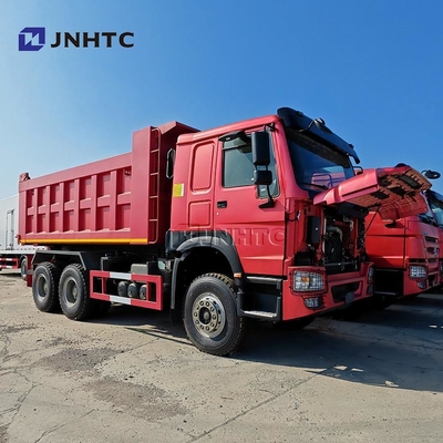 Kualitas tinggi HOWO Tipper Truck 6x4 Mengemudi 340 Hp 10 Roda Diesel Dump Truck