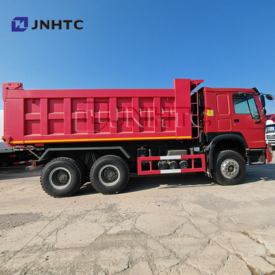 Kualitas tinggi HOWO Tipper Truck 6x4 Mengemudi 340 Hp 10 Roda Diesel Dump Truck