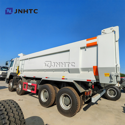 HOWO Truk Tipper 8x4 8x8 Mengemudi 371hp 400hp 12 Roda Diesel Dump Truck