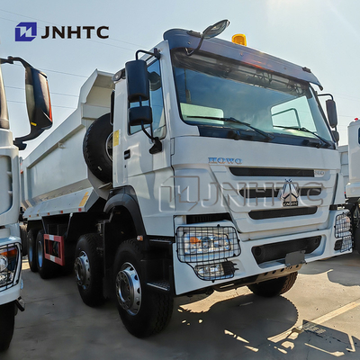 HOWO Truk Tipper 8x4 8x8 Mengemudi 371hp 400hp 12 Roda Diesel Dump Truck