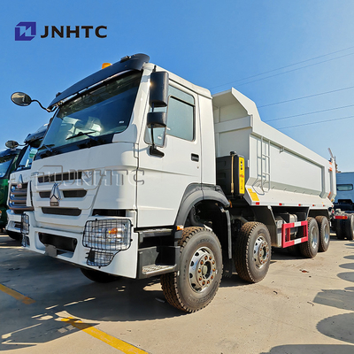 HOWO Truk Tipper 8x4 8x8 Mengemudi 371hp 400hp 12 Roda Diesel Dump Truck