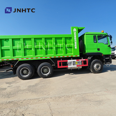 Truk Tipper HOWO Baru 6x4 Mengemudi 340 Hp 10 Roda Diesel Dump Truck