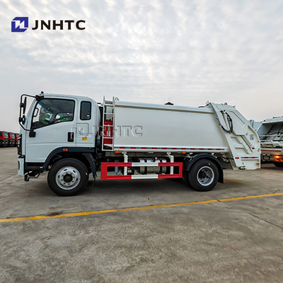 HOWO Pengumpulan Limbah Ringan Pengemasan Sampah Truk Harga Dimensi Automatic Feeding