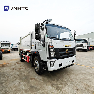 HOWO Pengumpulan Limbah Ringan Pengemasan Sampah Truk Harga Dimensi Automatic Feeding