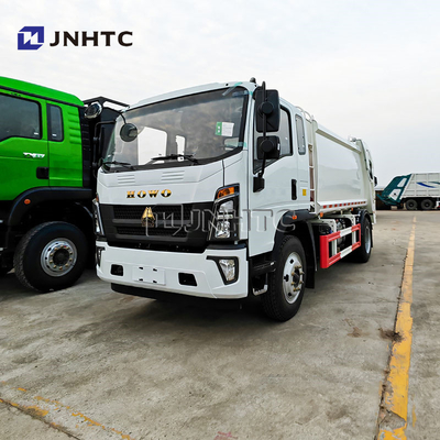HOWO Pengumpulan Limbah Ringan Pengemasan Sampah Truk Harga Dimensi Automatic Feeding