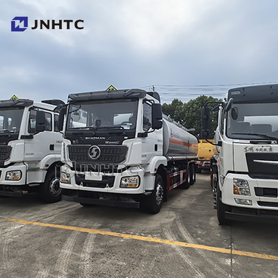 truk tangki minyak Shacman M3000 6x4 25CBM tangki bahan bakar truk 380HP truk tangki minyak Shacman untuk dijual