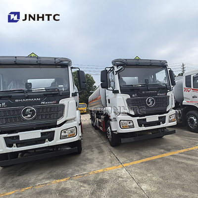truk tangki minyak Shacman M3000 6x4 25CBM tangki bahan bakar truk 380HP truk tangki minyak Shacman untuk dijual