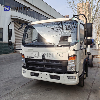 HOWO 4x2 Pemuatan Ringan Mini Van Kargo Box Truk Truk China Truck Chassis