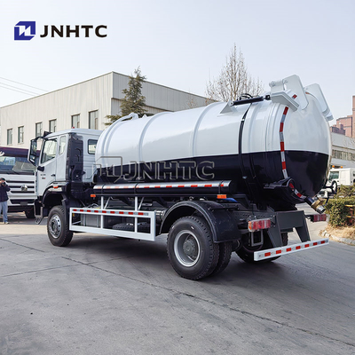 China Brand HOWO NX 6 Roda Tekanan Tinggi Vacuum Suction Truck