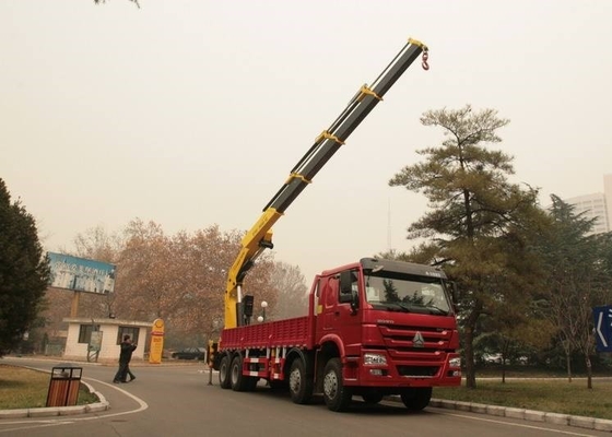 16 Ton Truk Dipasang Crane, Knuckle Boom Truck Crane SQ16ZK4Q ISO CCC