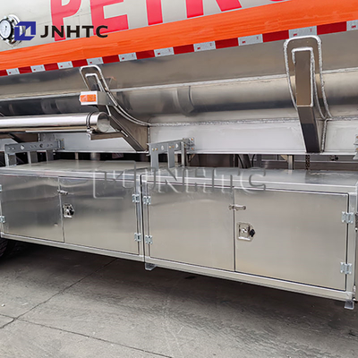 3 Axle 40000l 45000 Liter Transportasi Jalan Minyak Bensin c Aluminium Bensin Transportasi untuk dijual di Afrika Selatan