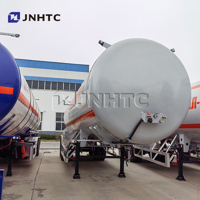 2 Axles LPG Propylene Truck Trailer Tangki Gas Tangki Gas Semi Trailer Lpg Tangki Gas