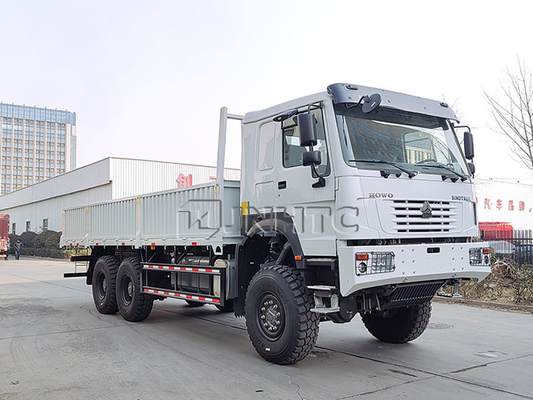 Truk Sino Howo 6x6 Off Road 6 Ban 10 Roda RHD LHD Full Wheel Drive AWD Truk Kargo Tipper Dump Trucks