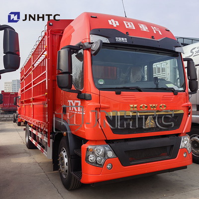 Cina Sinotruk HOWO TX 4X2 6 Wheeler pagar truk kargo untuk dijual