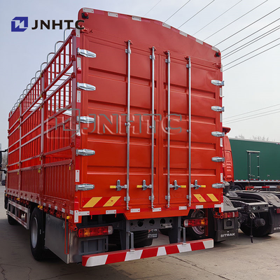 Cina Sinotruk HOWO TX 4X2 6 Wheeler pagar truk kargo untuk dijual