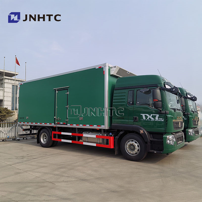Harga yang baik Aumark HOWO TX7 6x4 Truk Pendinginan Diesel Beban Pendinginan ringan Kontainer 1-6Ton Freezer Truk Pendinginan