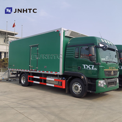 Harga yang baik Aumark HOWO TX7 6x4 Truk Pendinginan Diesel Beban Pendinginan ringan Kontainer 1-6Ton Freezer Truk Pendinginan