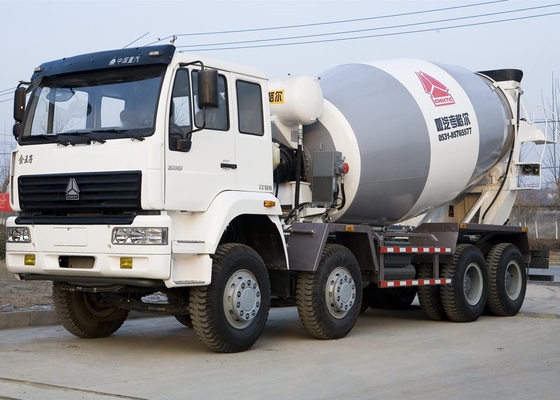 Peralatan Pencampuran Beton yang Aman / Mixer Semen Beton 371HP Horsepower