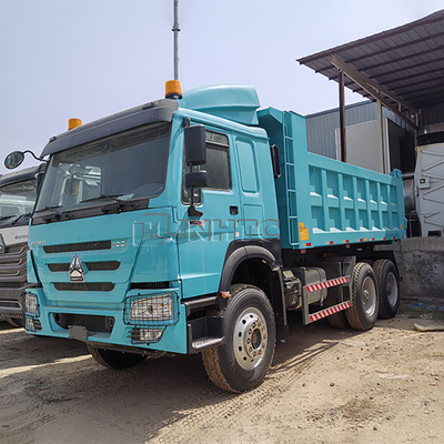 New Stock Sinotruck HOWO Dump Truck dengan desain belokan kiri 20 ton Kapasitas Tersedia dengan 6X4 10 roda Dump Truck