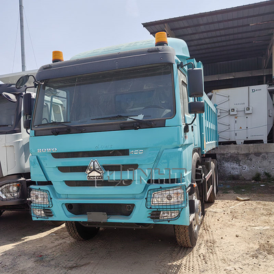 New Stock Sinotruck HOWO Dump Truck dengan desain belokan kiri 20 ton Kapasitas Tersedia dengan 6X4 10 roda Dump Truck