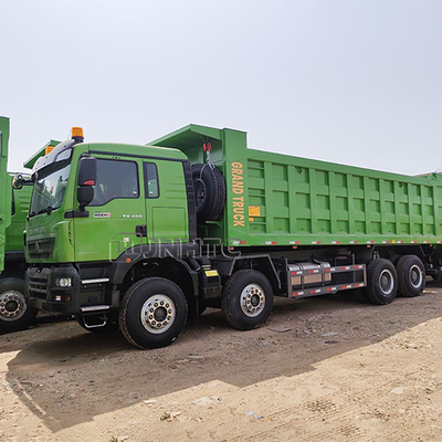 Sinotruk HOWO Tx High Configuration 8X4 12 Wheeler Mine Tipper Truck Untuk Kongo