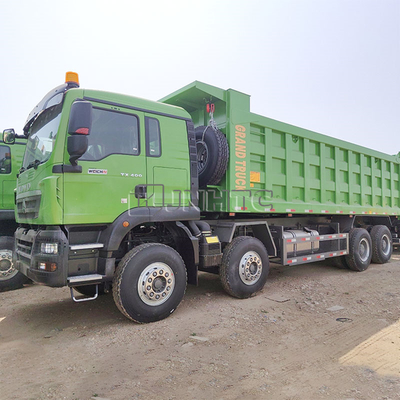 Sinotruk HOWO Tx High Configuration 8X4 12 Wheeler Mine Tipper Truck Untuk Kongo