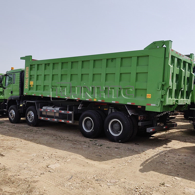 Sinotruk HOWO Tx High Configuration 8X4 12 Wheeler Mine Tipper Truck Untuk Kongo