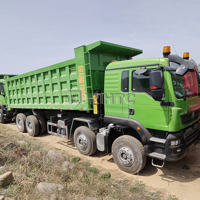 Sinotruk HOWO Tx High Configuration 8X4 12 Wheeler Mine Tipper Truck Untuk Kongo